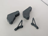 1/64 Front Mounted Saddle Tanks for a Quadtrac Tractor Unpainted
