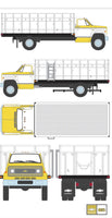 1/64 Greenlight C65 grain truck white and yellow scheme