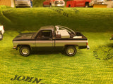 1/64 custom Chevy with fuel tank, toolbox, swed bags