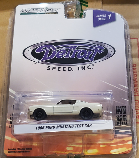 1/64 1966 Ford Mustang Test Car Detroit Speed