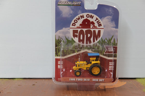 1/64 Ford 5610 Ohio DOT tractor by Greenlight