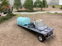 1/64 Custom Single Axel spray tender trailer