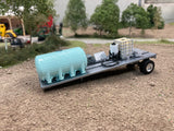 1/64 Custom Single Axel spray tender trailer